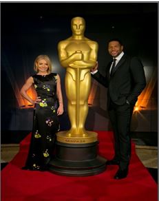 live kelly michael oscars