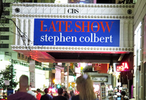 Late Show with Stephen Colbert Marquee