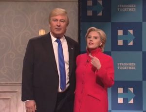 Trump and Clinton on SNL