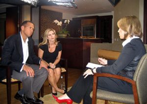 Alex Rodriguez and Katie Couric on 60 Minutes