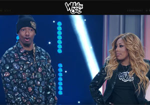 Nick Cannon and K.Michelle on Wild'n Out