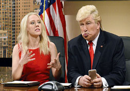 SNL satire skit mocking Donald Trump and Kellyanne Conway