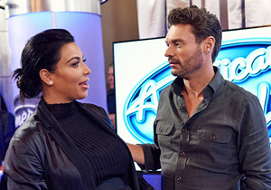 kim kardashian and ryan seacrest