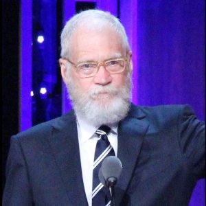 David letterman with beard